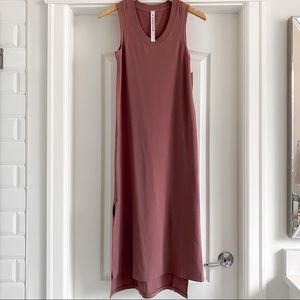 LULULEMON - All Yours Tank Maxi Dress - Size 2  Spiced Chai